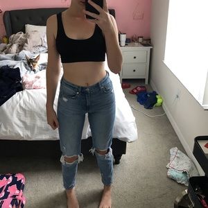 american eagle mom jean